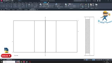 voleybol sahası dwg çizimi, Volleyball Court dwg, autocad drawing